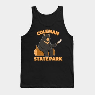 Coleman State Park Camping Bear Tank Top